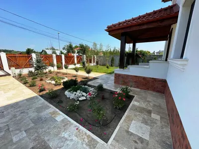 Design peisagistic alei pietruite